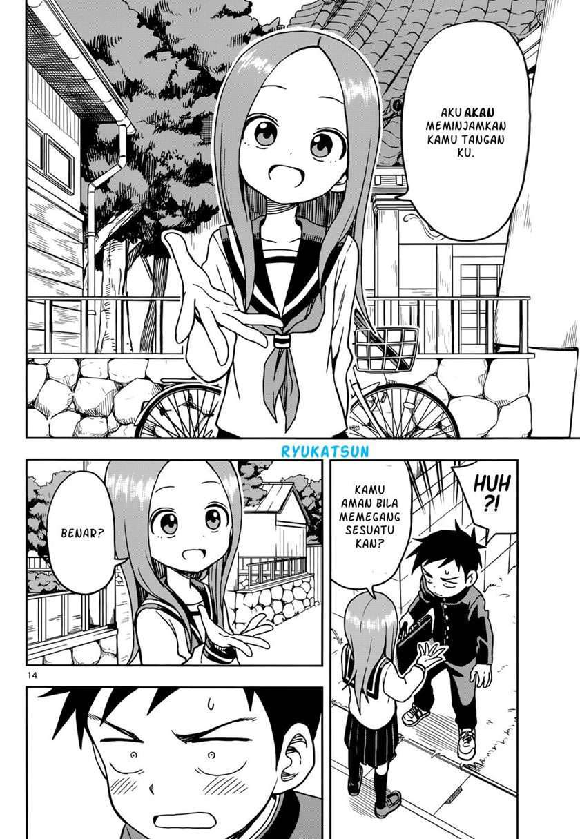 Karakai Jouzu no Takagi-san Chapter 100 Gambar 15