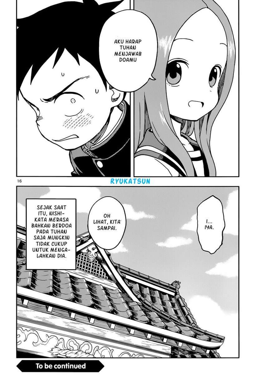 Karakai Jouzu no Takagi-san Chapter 100 Gambar 17