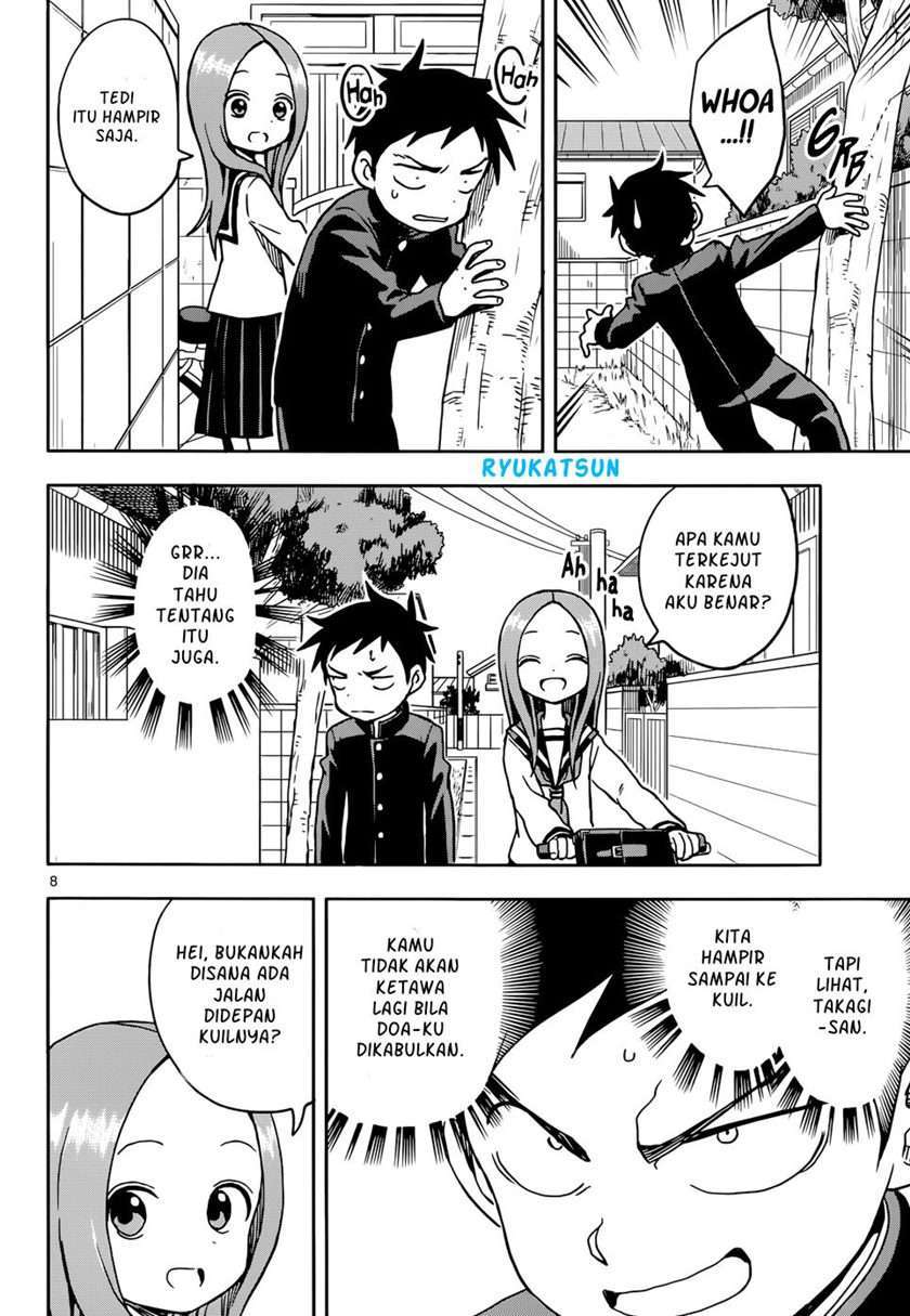 Karakai Jouzu no Takagi-san Chapter 100 Gambar 9