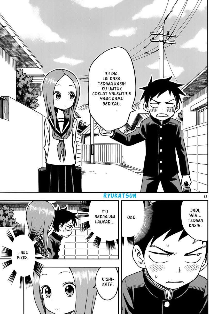 Karakai Jouzu no Takagi-san Chapter 99 Gambar 14