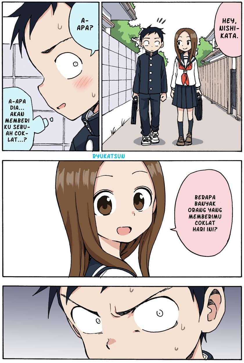 Baca Komik Karakai Jouzu no Takagi-san Chapter 98.5 Gambar 1