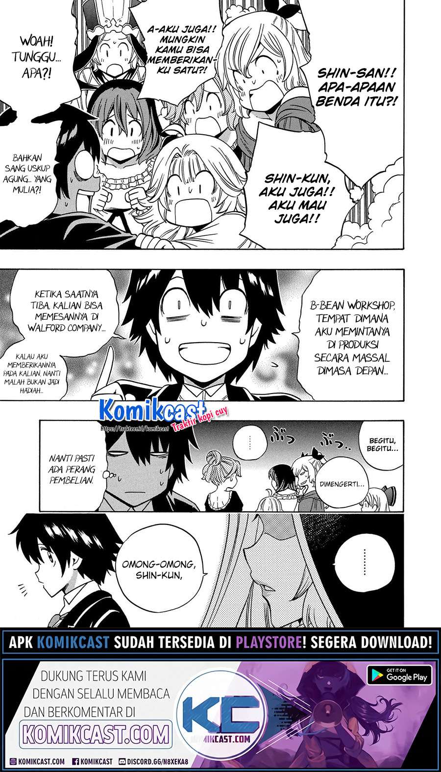 Kenja no Mago  Chapter 55.1 Gambar 12