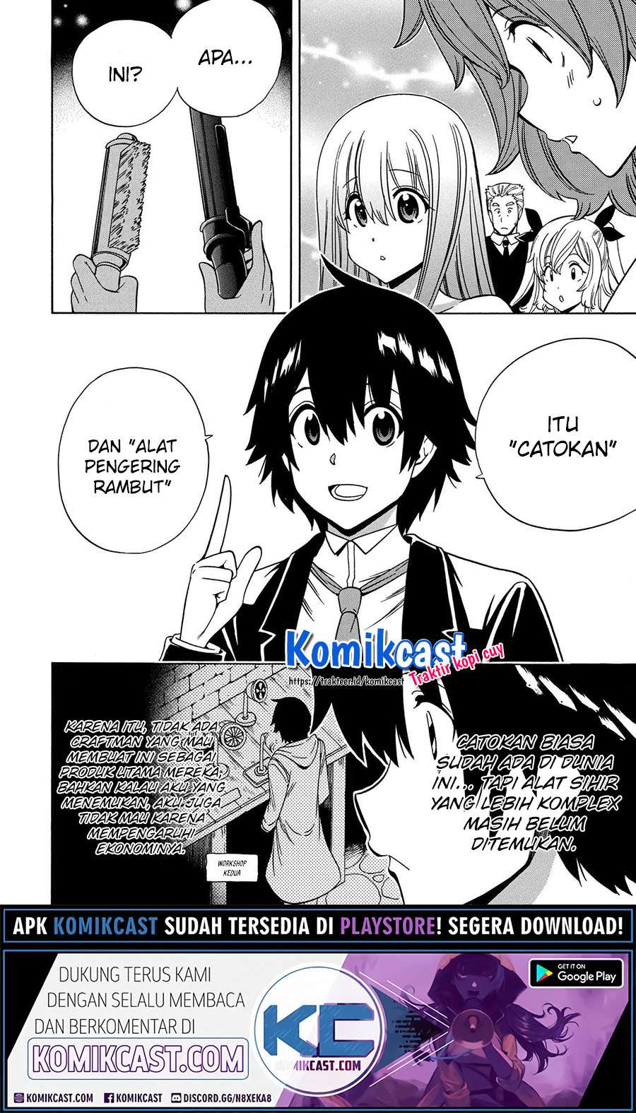 Kenja no Mago  Chapter 55.1 Gambar 7