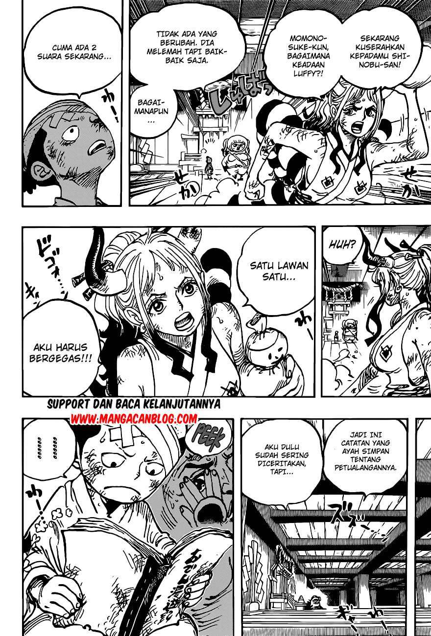 One Piece Chapter 1012 HD Gambar 6