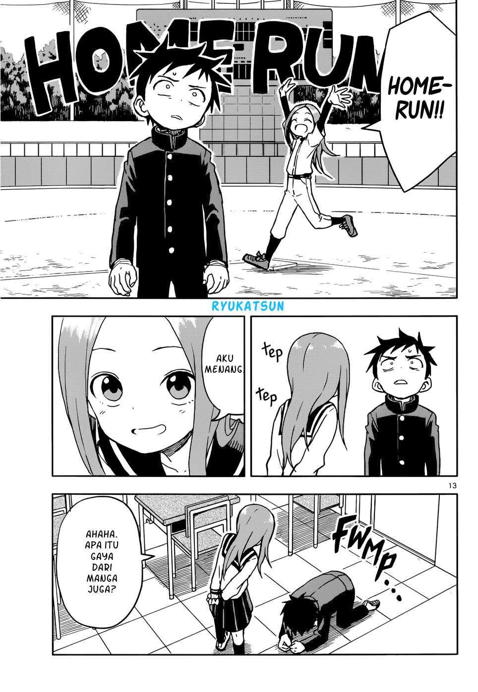 Karakai Jouzu no Takagi-san Chapter 104 Gambar 14