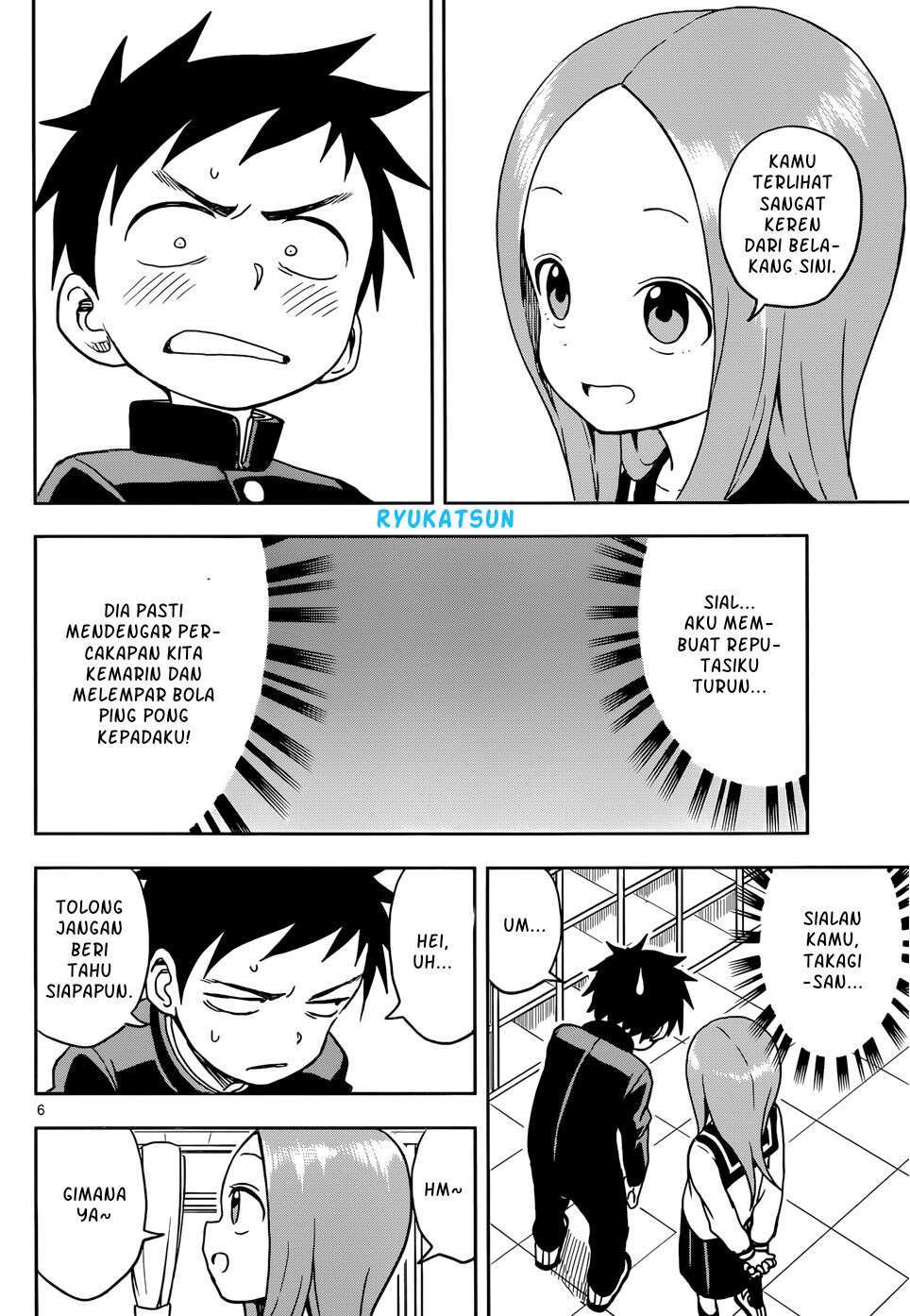 Karakai Jouzu no Takagi-san Chapter 104 Gambar 7