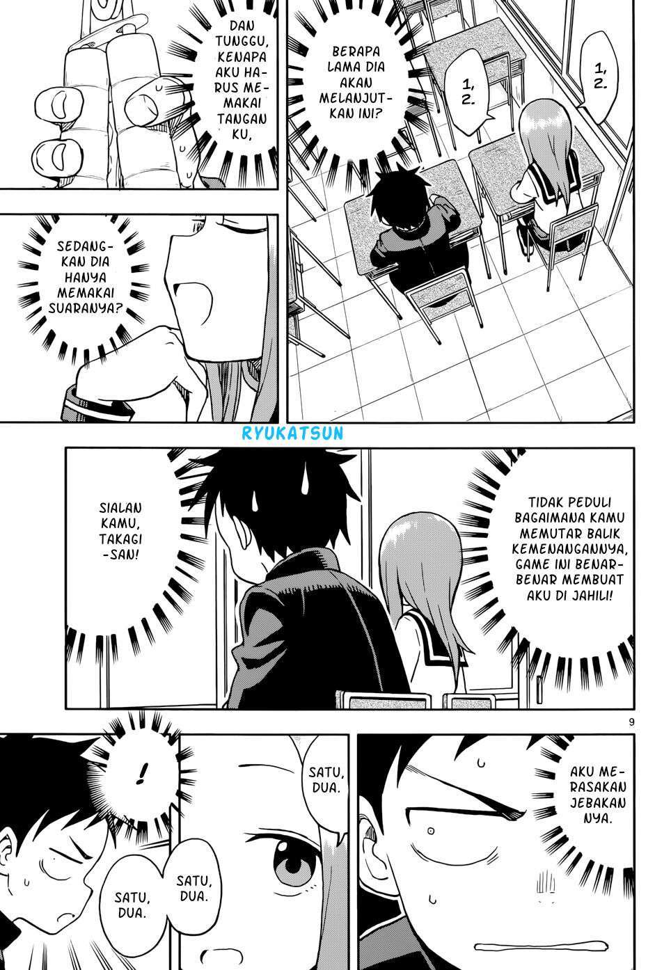 Karakai Jouzu no Takagi-san Chapter 103 Gambar 10