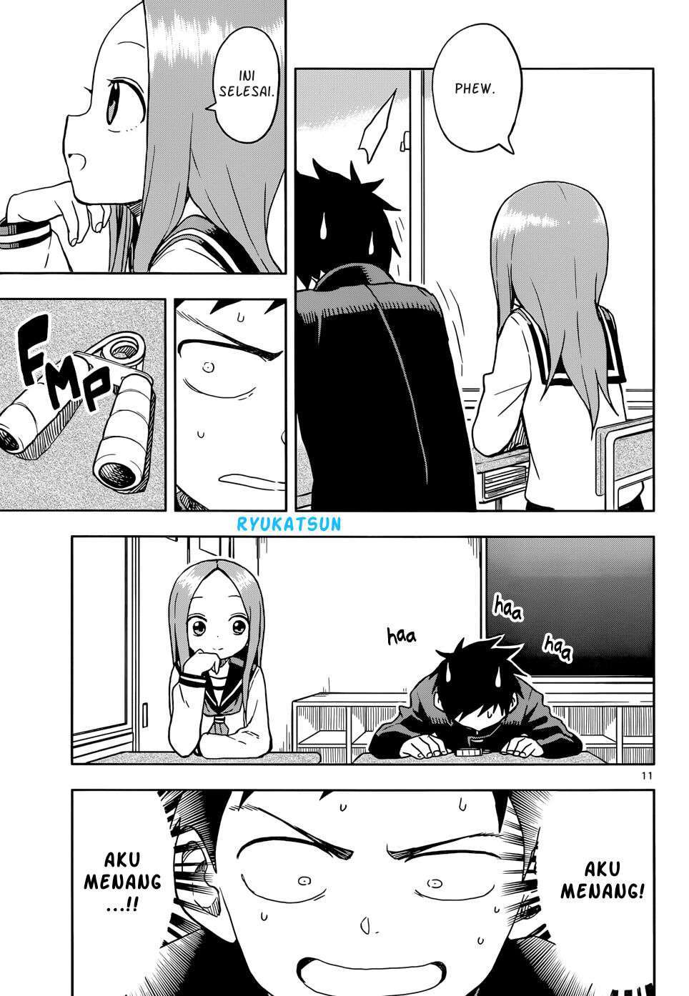 Karakai Jouzu no Takagi-san Chapter 103 Gambar 12