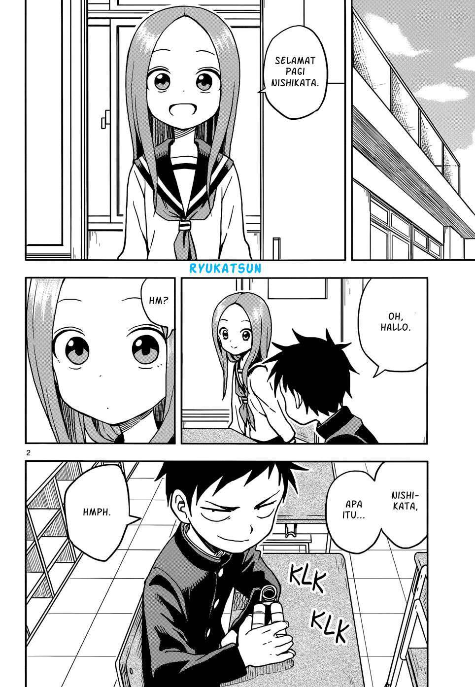 Karakai Jouzu no Takagi-san Chapter 103 Gambar 3