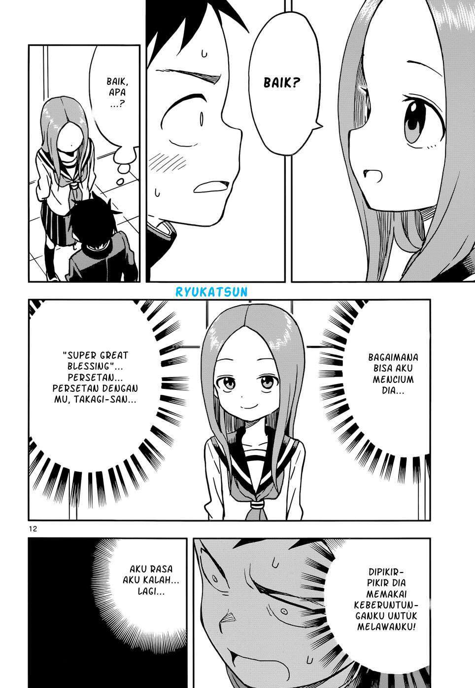 Karakai Jouzu no Takagi-san Chapter 102 Gambar 13