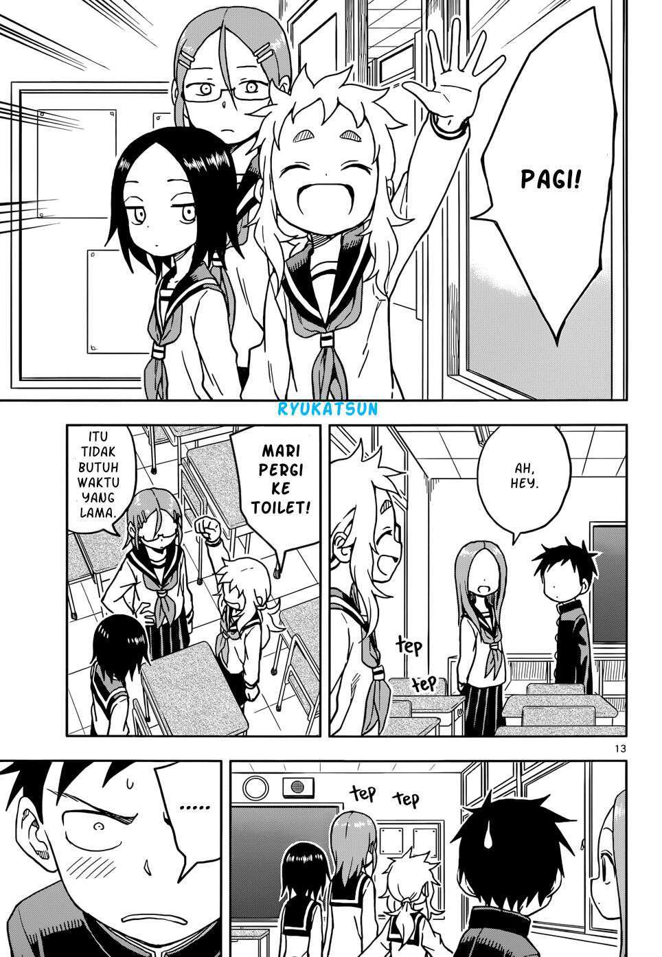 Karakai Jouzu no Takagi-san Chapter 102 Gambar 14