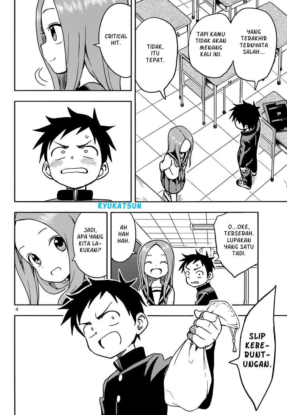 Karakai Jouzu no Takagi-san Chapter 102 Gambar 5