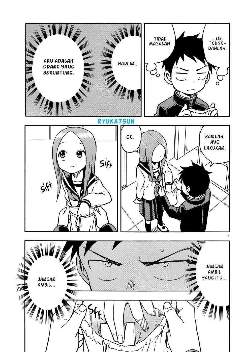 Karakai Jouzu no Takagi-san Chapter 102 Gambar 8