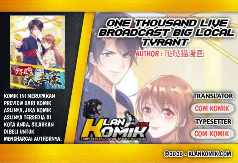 Baca Komik One Thousand Live Broadcast Big Local Tyrant Chapter 64 Gambar 1