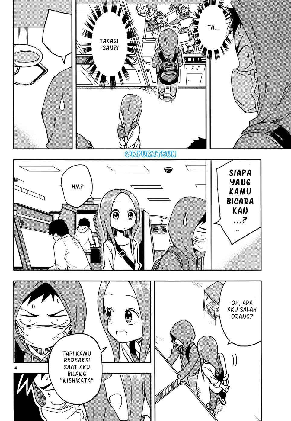 Karakai Jouzu no Takagi-san Chapter 106 Gambar 5