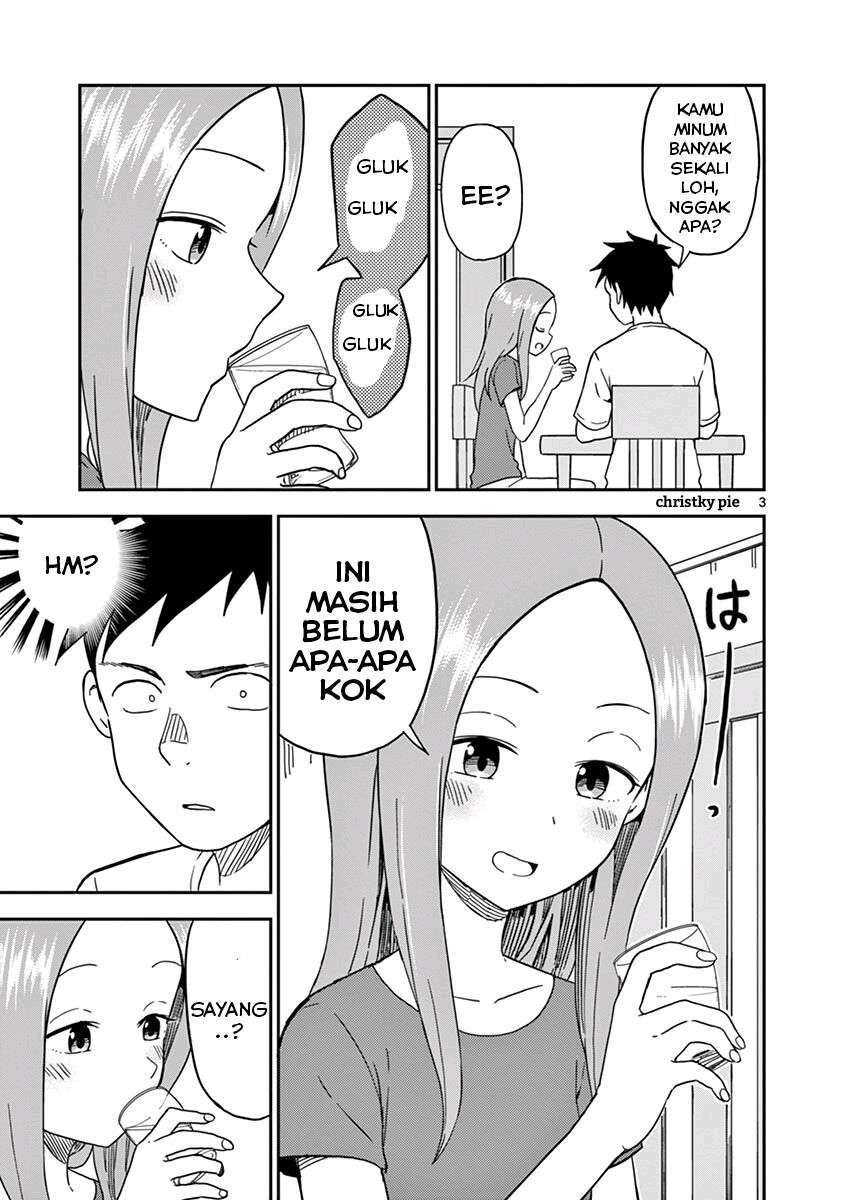 Karakai Jouzu no (Moto) Takagi-san Chapter 82 Gambar 3