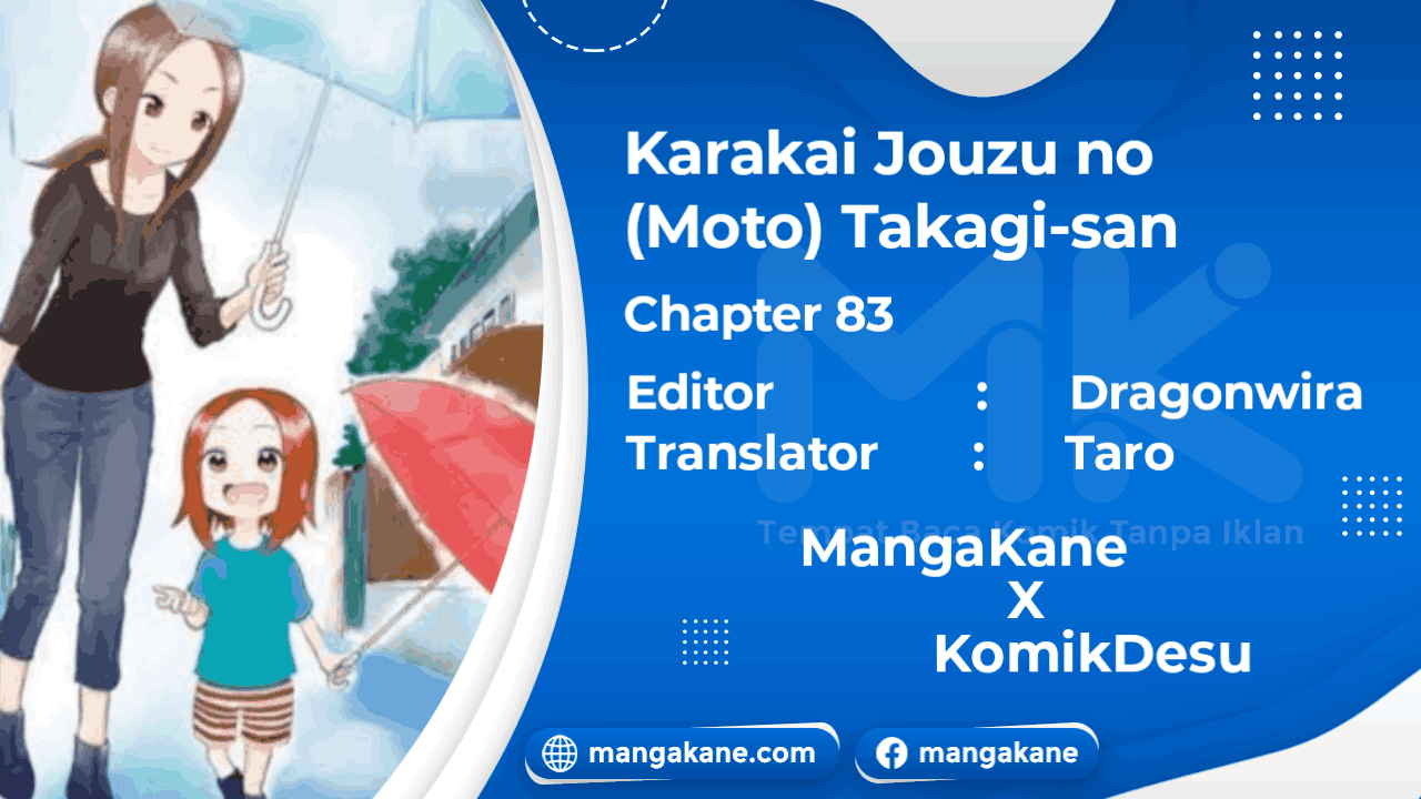 Baca Komik Karakai Jouzu no (Moto) Takagi-san Chapter 83 Gambar 1