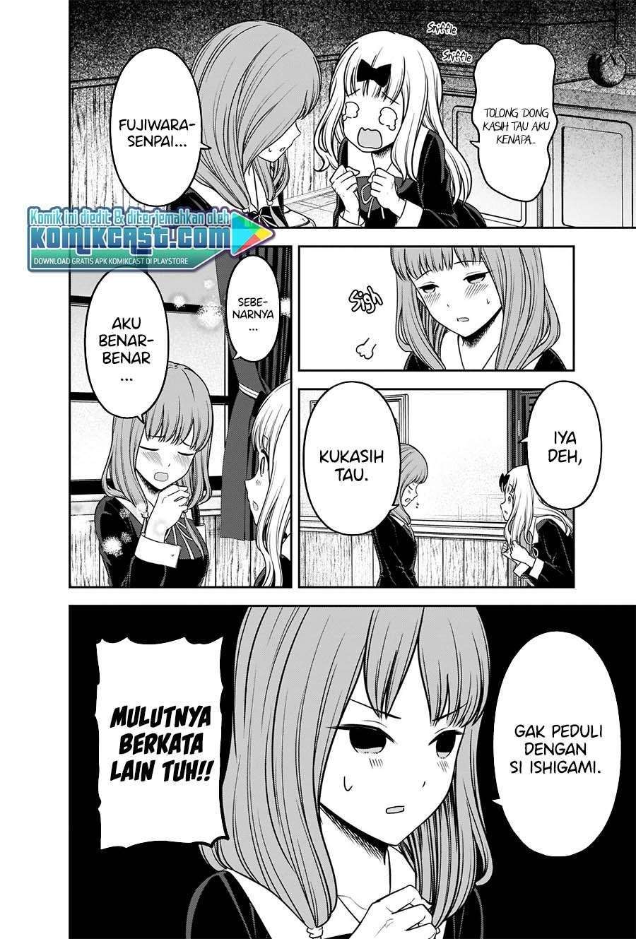 Kaguya-sama wa Kokurasetai – Tensai-tachi no Renai Zunousen Chapter 226 Gambar 9