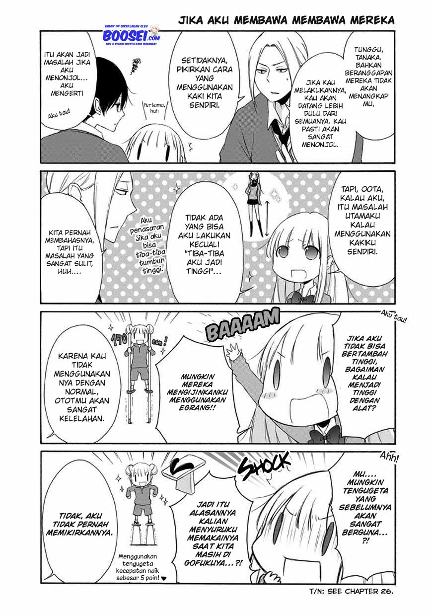 Tanaka-kun wa Itsumo Kedaruge Chapter 34 Gambar 7