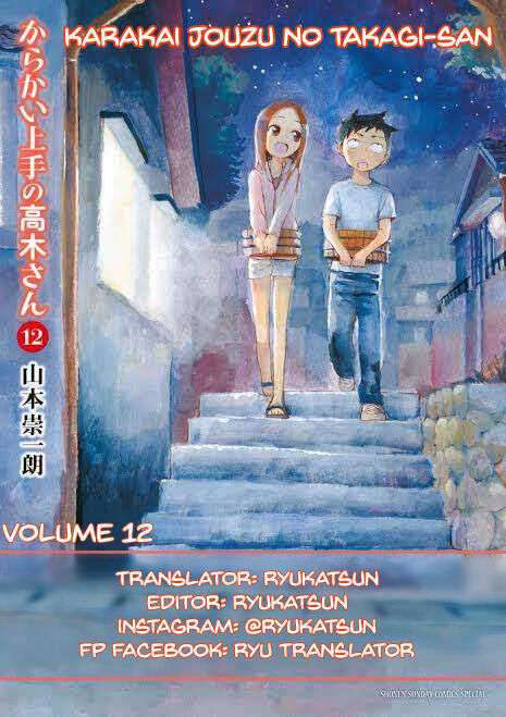 Baca Komik Karakai Jouzu no Takagi-san Chapter 110 Gambar 1