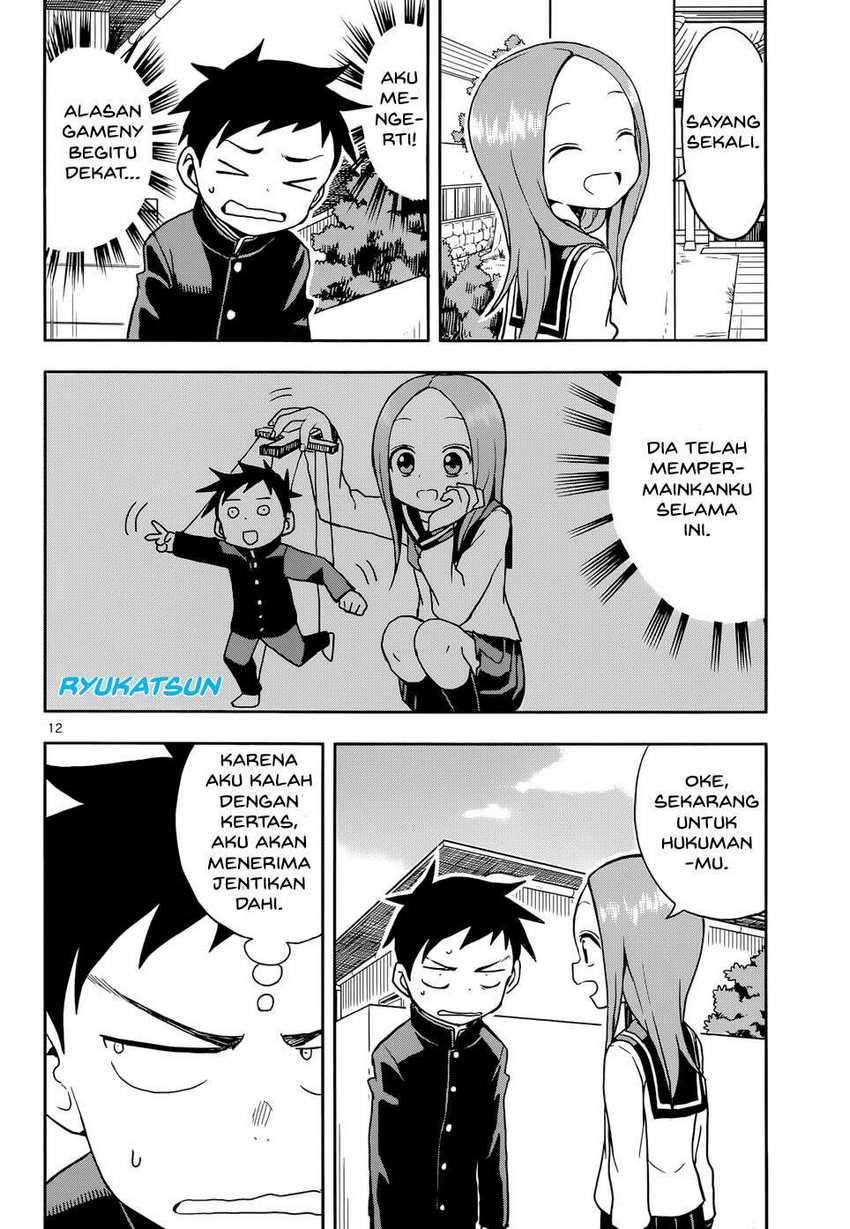 Karakai Jouzu no Takagi-san Chapter 110 Gambar 13