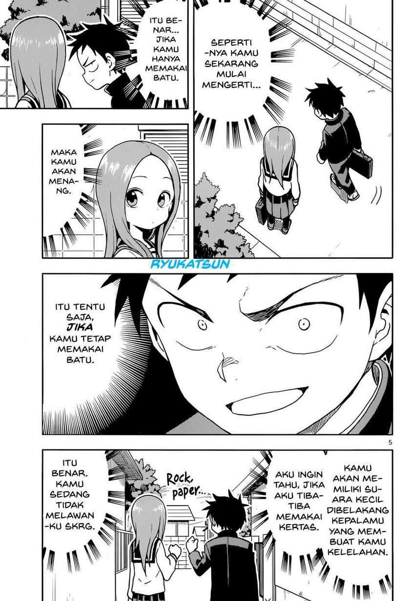 Karakai Jouzu no Takagi-san Chapter 110 Gambar 6