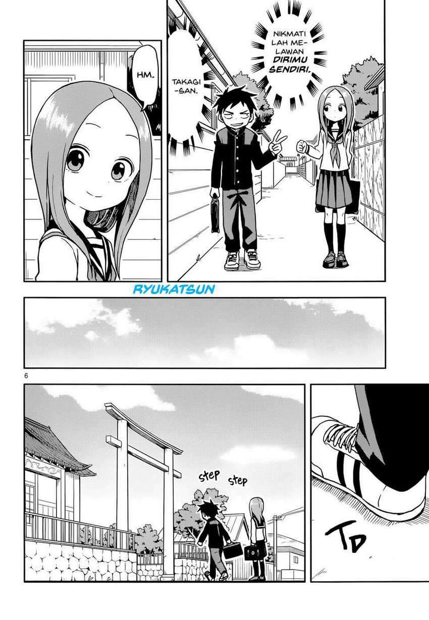 Karakai Jouzu no Takagi-san Chapter 110 Gambar 7