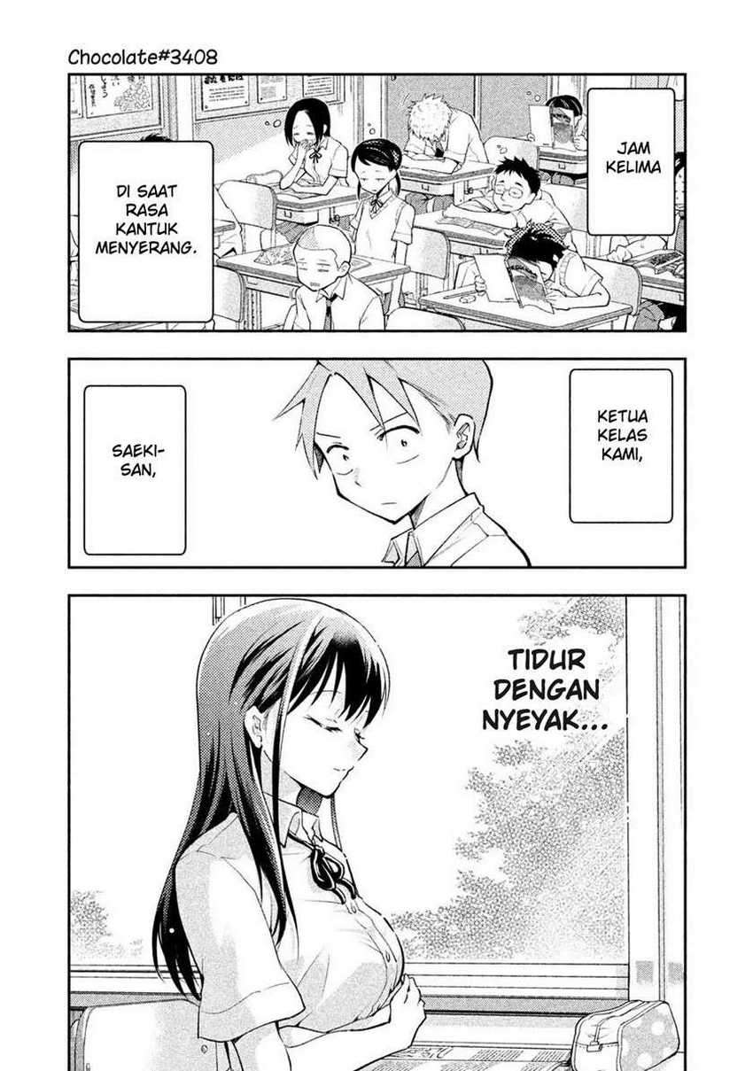 Saeki-san wa Nemutteru Chapter 21 Gambar 9