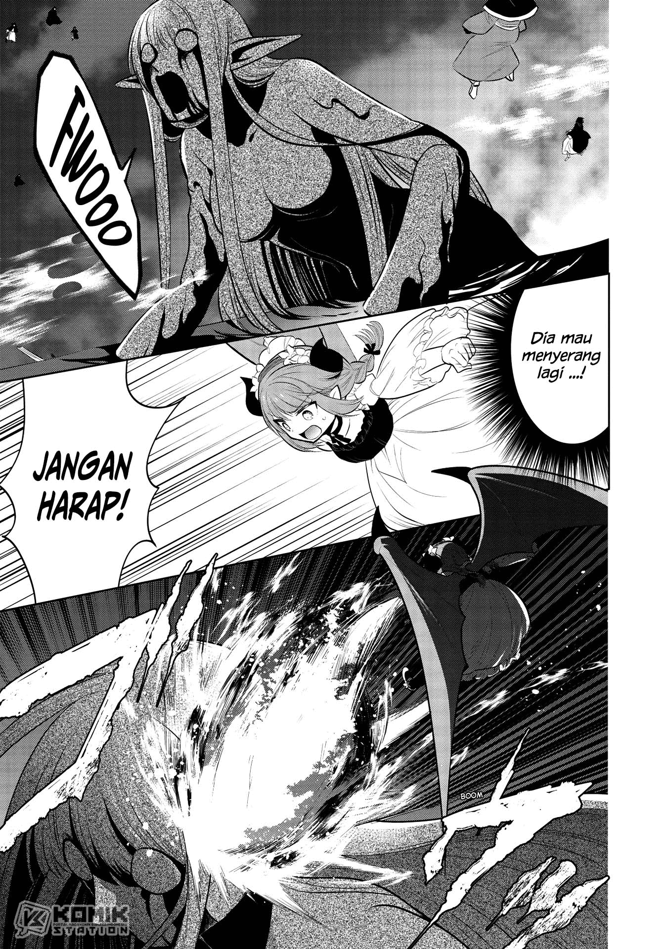 Maou no Ore ga Dorei Elf wo Yome ni Shitanda ga, Dou Medereba Ii? Chapter 33 Gambar 17