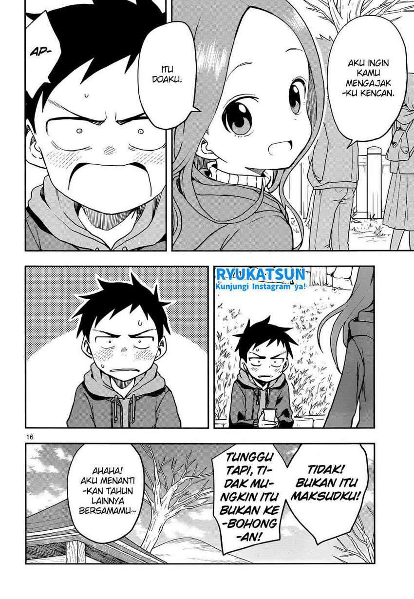 Karakai Jouzu no Takagi-san Chapter 116 Gambar 20