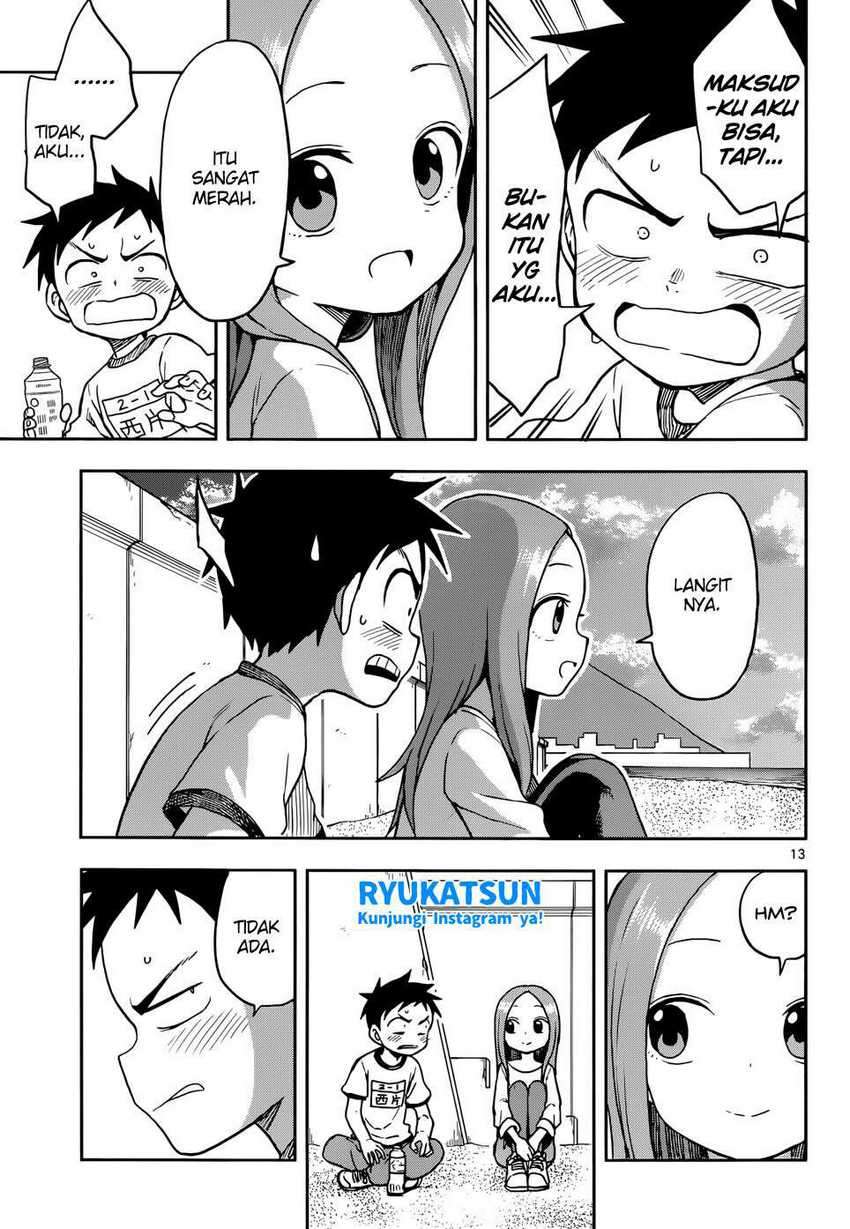 Karakai Jouzu no Takagi-san Chapter 115 Gambar 15