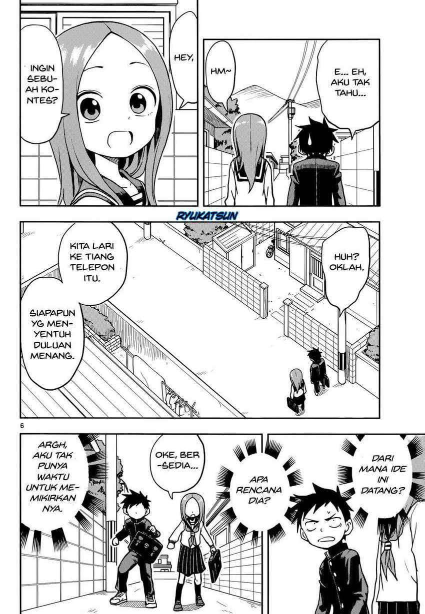 Karakai Jouzu no Takagi-san Chapter 114 Gambar 7