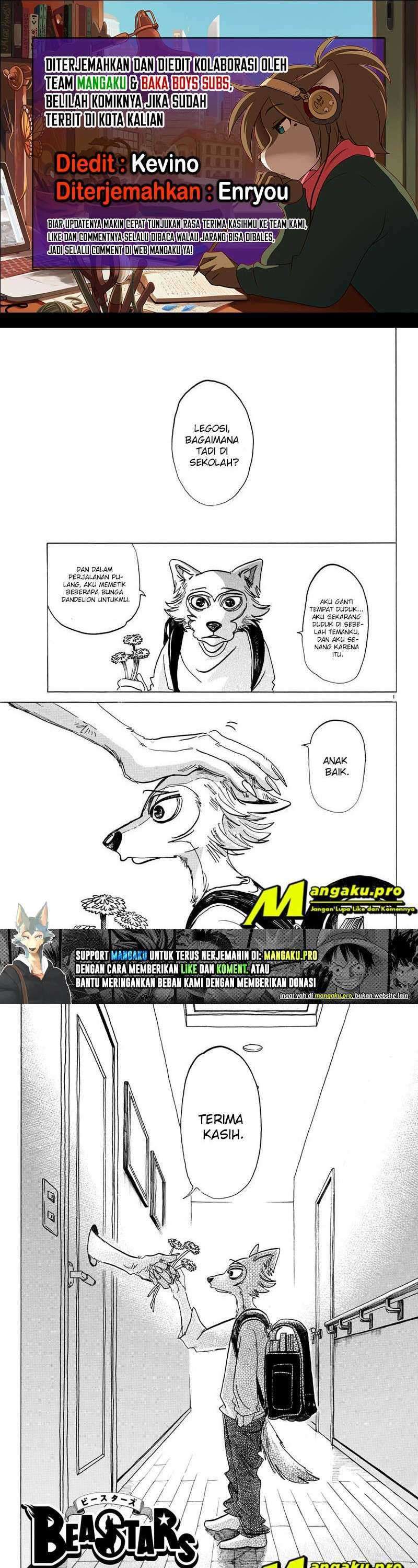 Baca Komik Beastars Chapter 134 Gambar 1