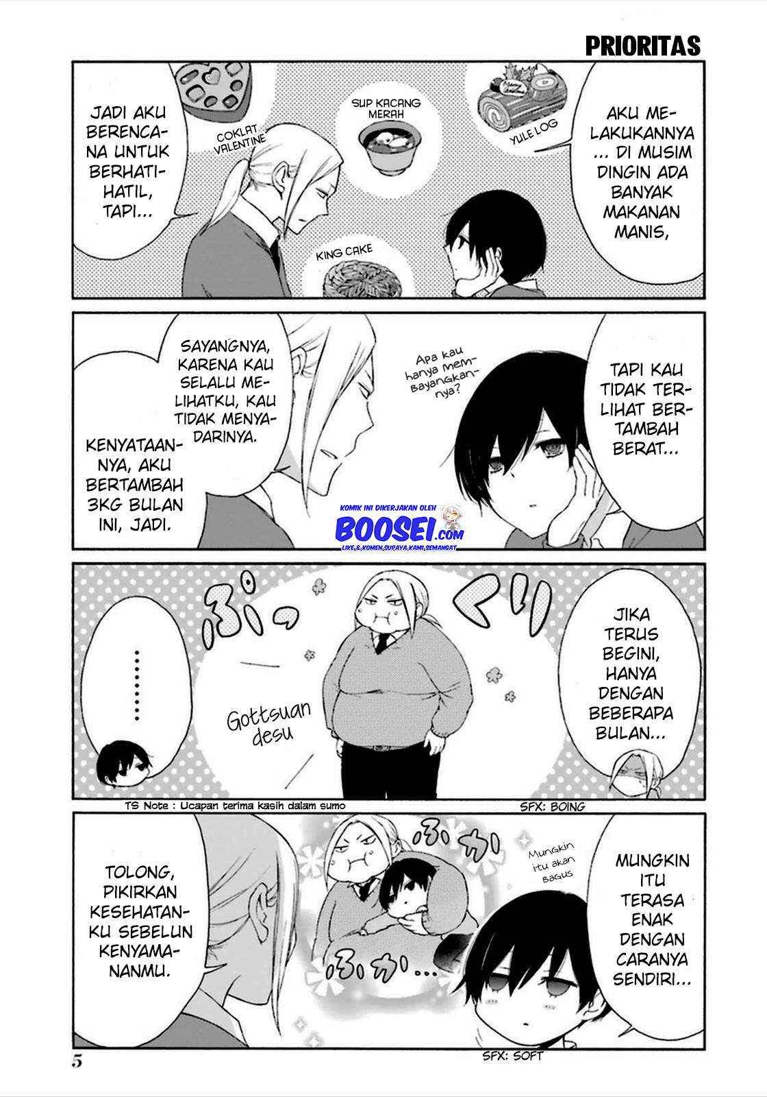 Tanaka-kun wa Itsumo Kedaruge Chapter 40 Gambar 5