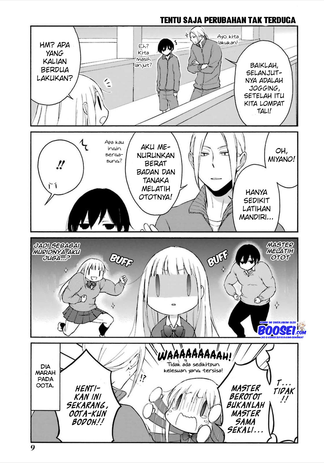 Tanaka-kun wa Itsumo Kedaruge Chapter 40 Gambar 9