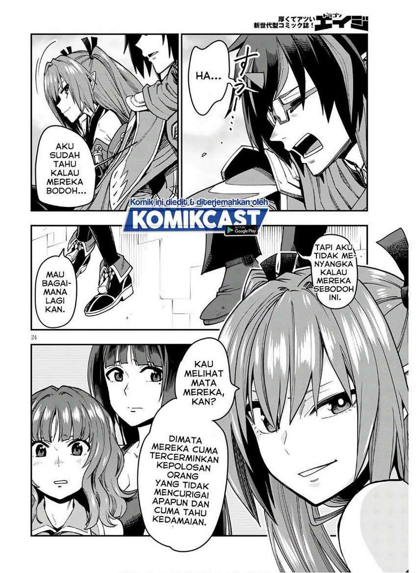 Konjiki no Moji Tsukai: Yuusha Yonin ni Makikomareta Unique Cheat Chapter 70 Gambar 25