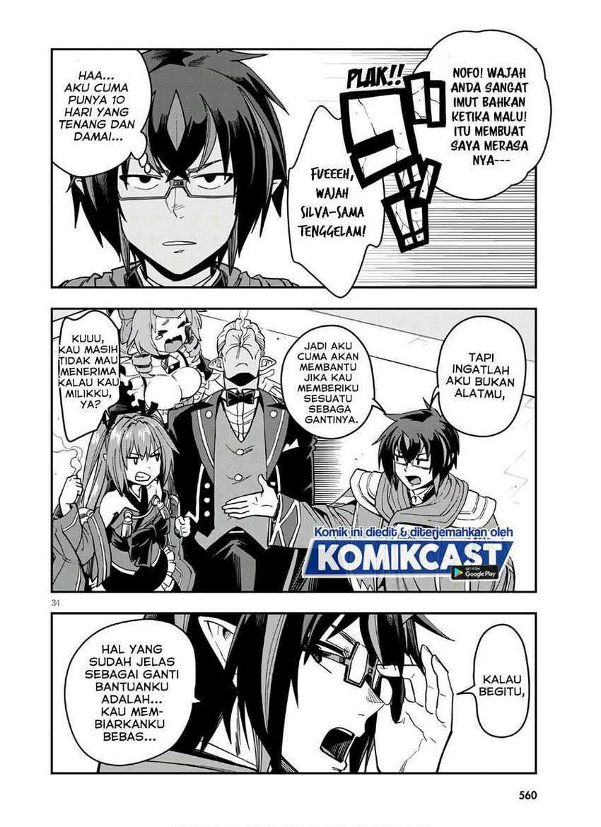 Konjiki no Moji Tsukai: Yuusha Yonin ni Makikomareta Unique Cheat Chapter 70 Gambar 34