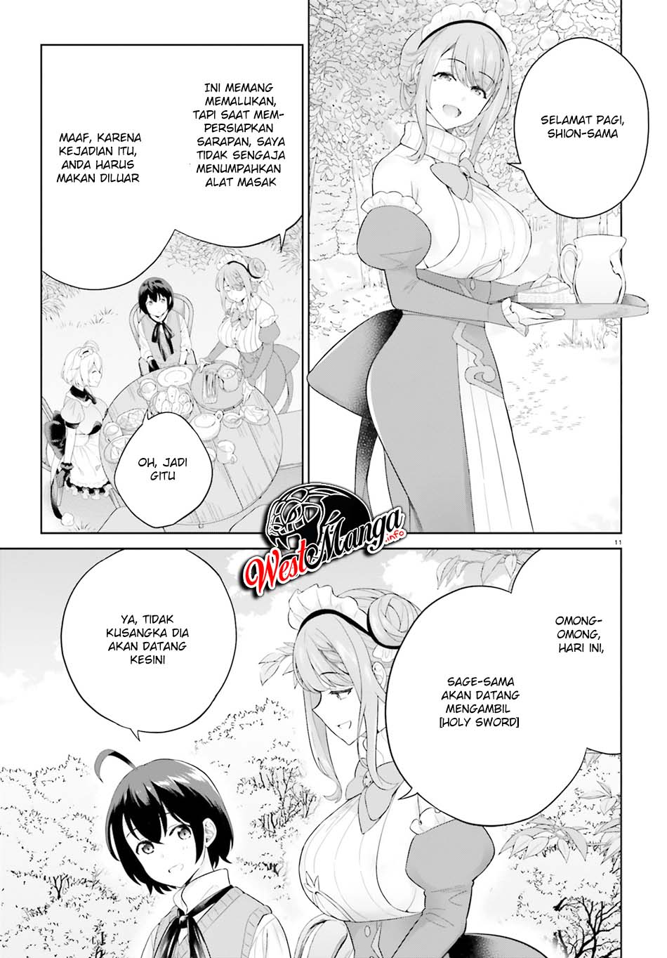 Shindou Yuusha to Maid Onee-san Chapter 10 Gambar 14