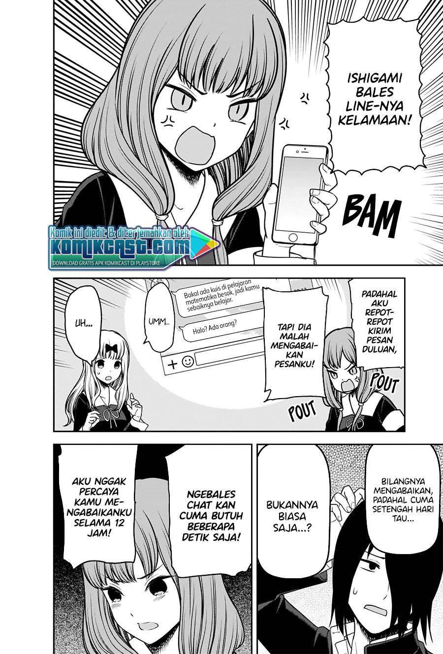 Baca Manga Kaguya-sama wa Kokurasetai – Tensai-tachi no Renai Zunousen Chapter 228 Gambar 2