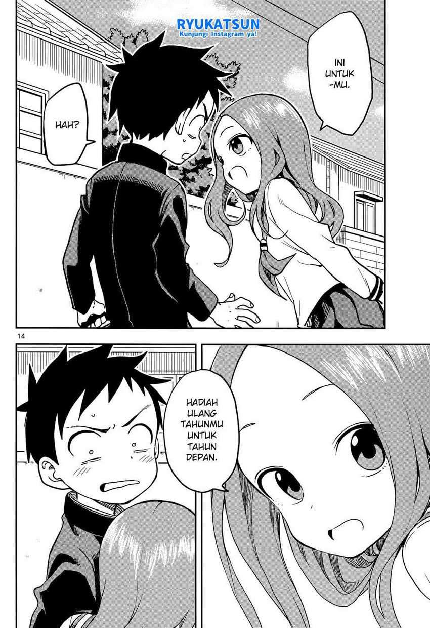 Karakai Jouzu no Takagi-san Chapter 118 Gambar 15