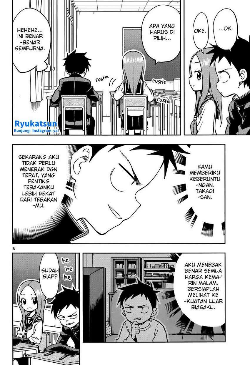 Karakai Jouzu no Takagi-san Chapter 117 Gambar 8