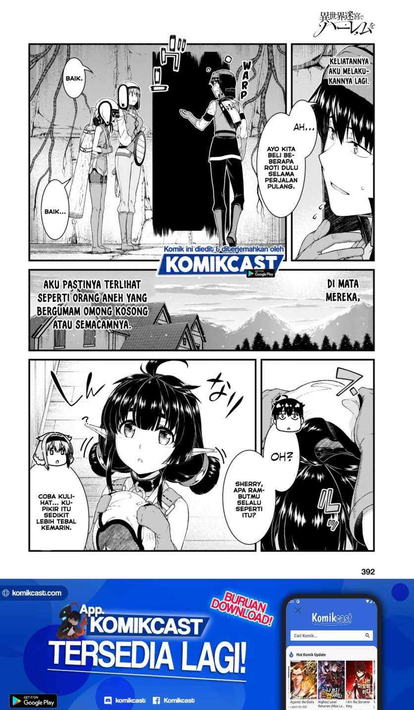 Isekai Meikyuu de Harem wo Chapter 46 Gambar 15