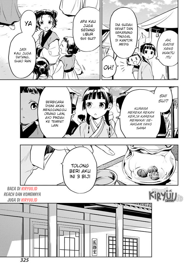 Kusuriya no Hitorigoto Chapter 43.1 Gambar 16