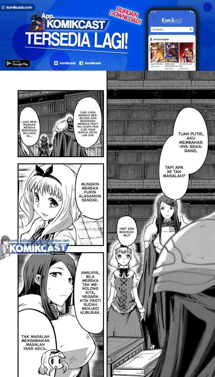 Gaikotsu Kishi-sama, Tadaima Isekai e Odekake-chuu Chapter 42 Gambar 35