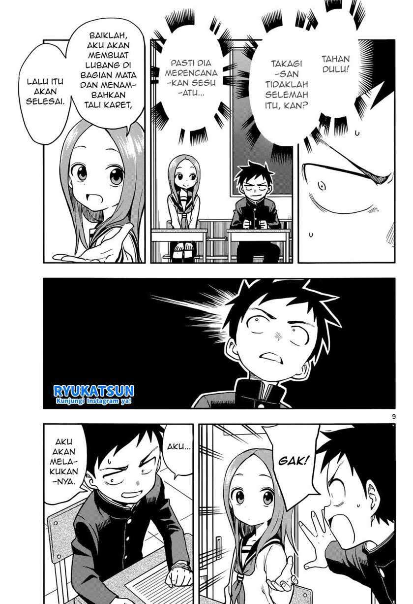 Karakai Jouzu no Takagi-san Chapter 121 Gambar 10