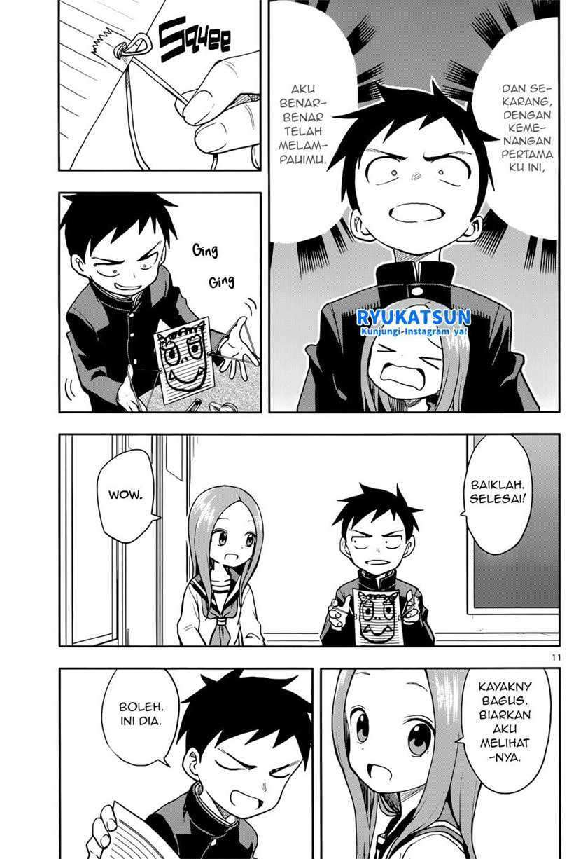 Karakai Jouzu no Takagi-san Chapter 121 Gambar 12