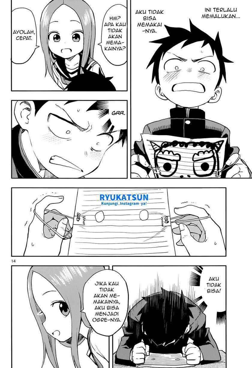 Karakai Jouzu no Takagi-san Chapter 121 Gambar 15