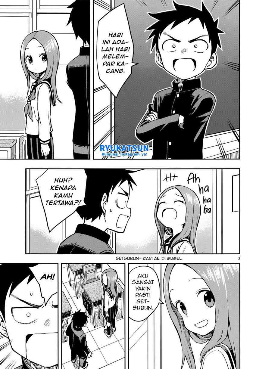 Karakai Jouzu no Takagi-san Chapter 121 Gambar 4