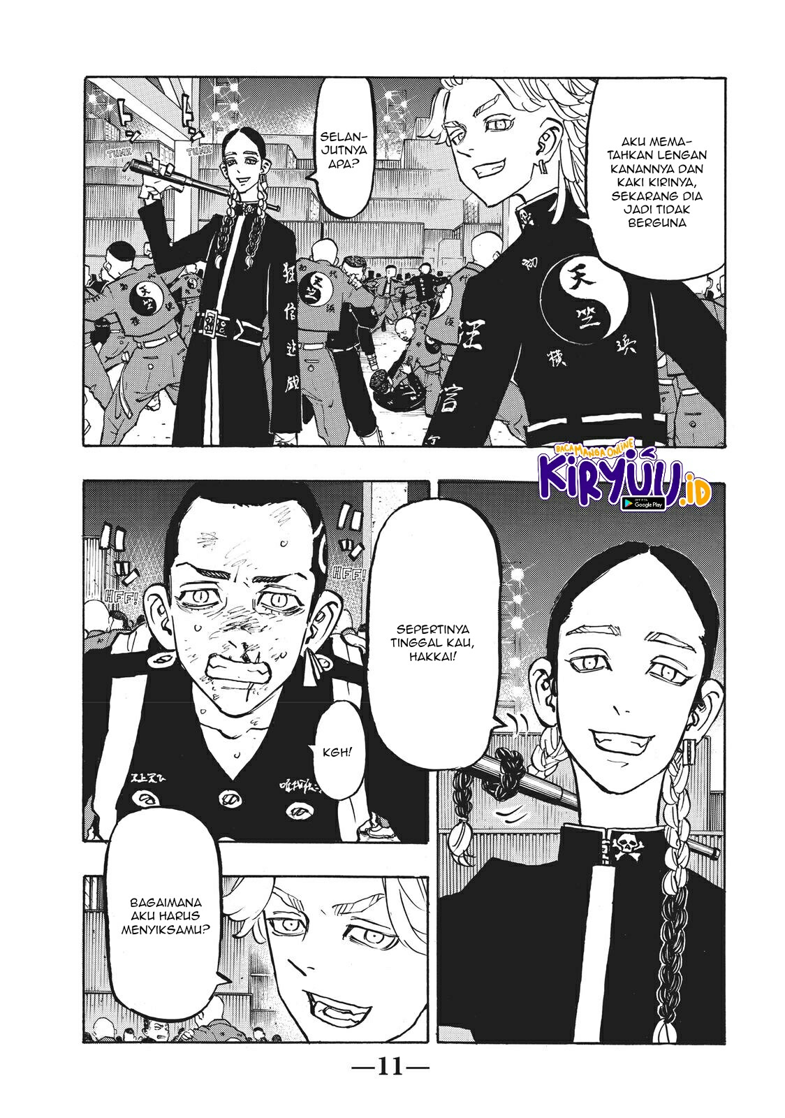 Tokyo卍Revengers Chapter 162 Gambar 15