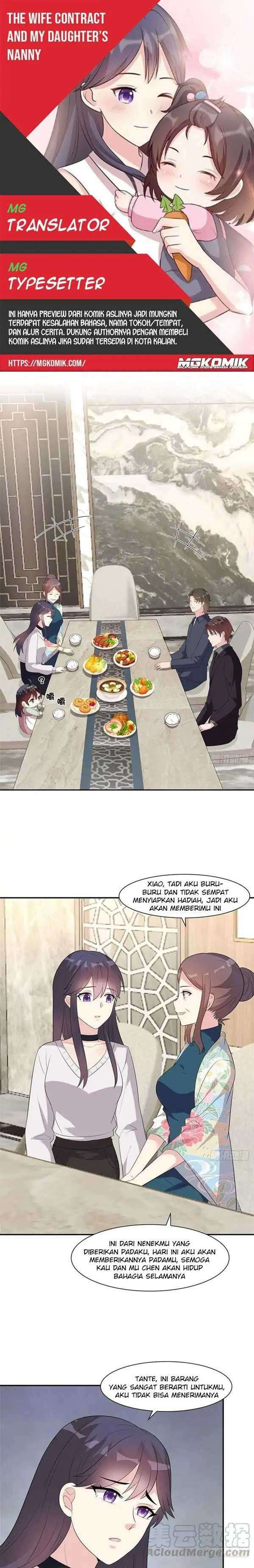 Baca Komik The Wife Contract and My Daughter’s Nanny Chapter 161 Gambar 1